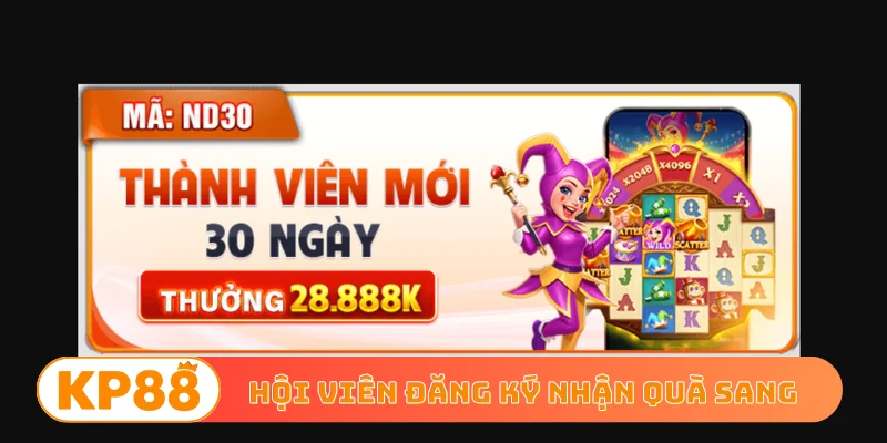Hội viên đăng ký nhận quà sang